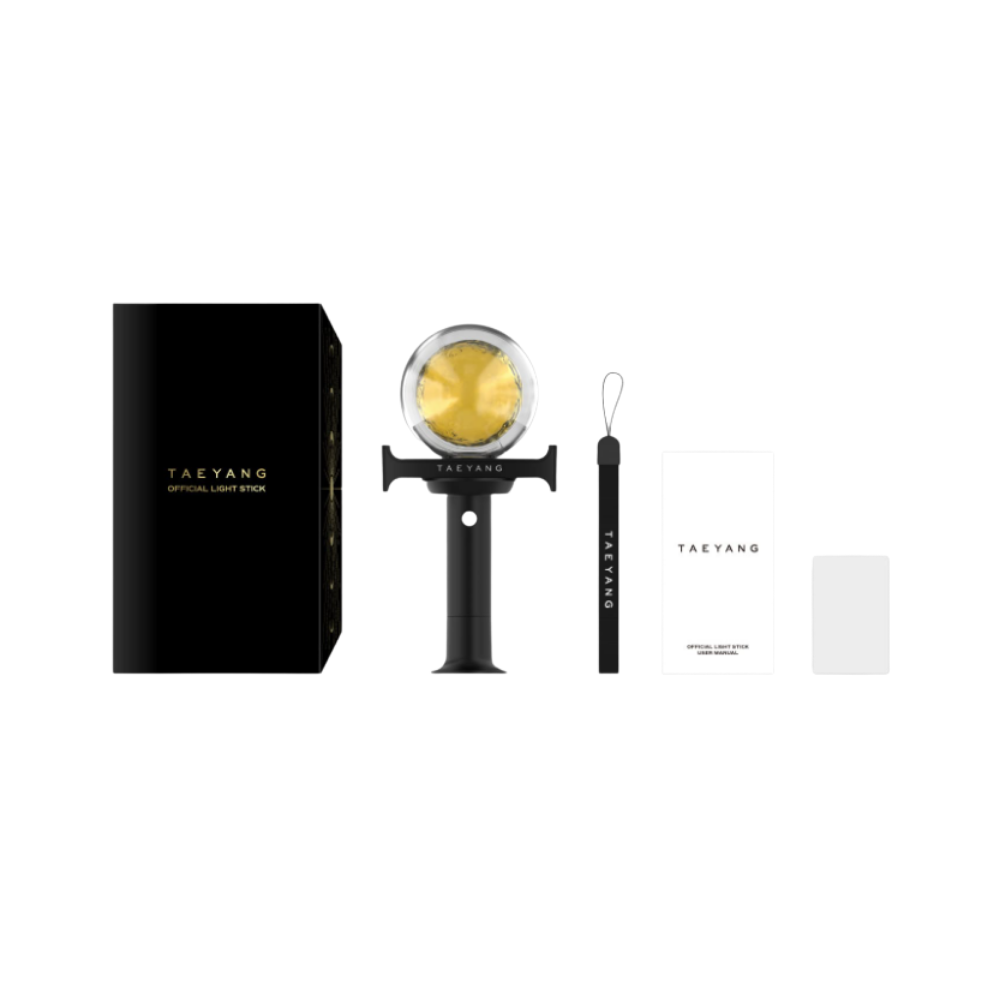 【トレカ付き】TAEYANG OFFICIAL LIGHT STICK、グッズ BIGBANG TAEYANG Official Light Stick | eBay